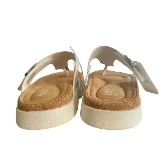 Izod Ladies' Charcy Strap Sandal White   No Box‎ - Choose Size 6M - Picture 7 of 10